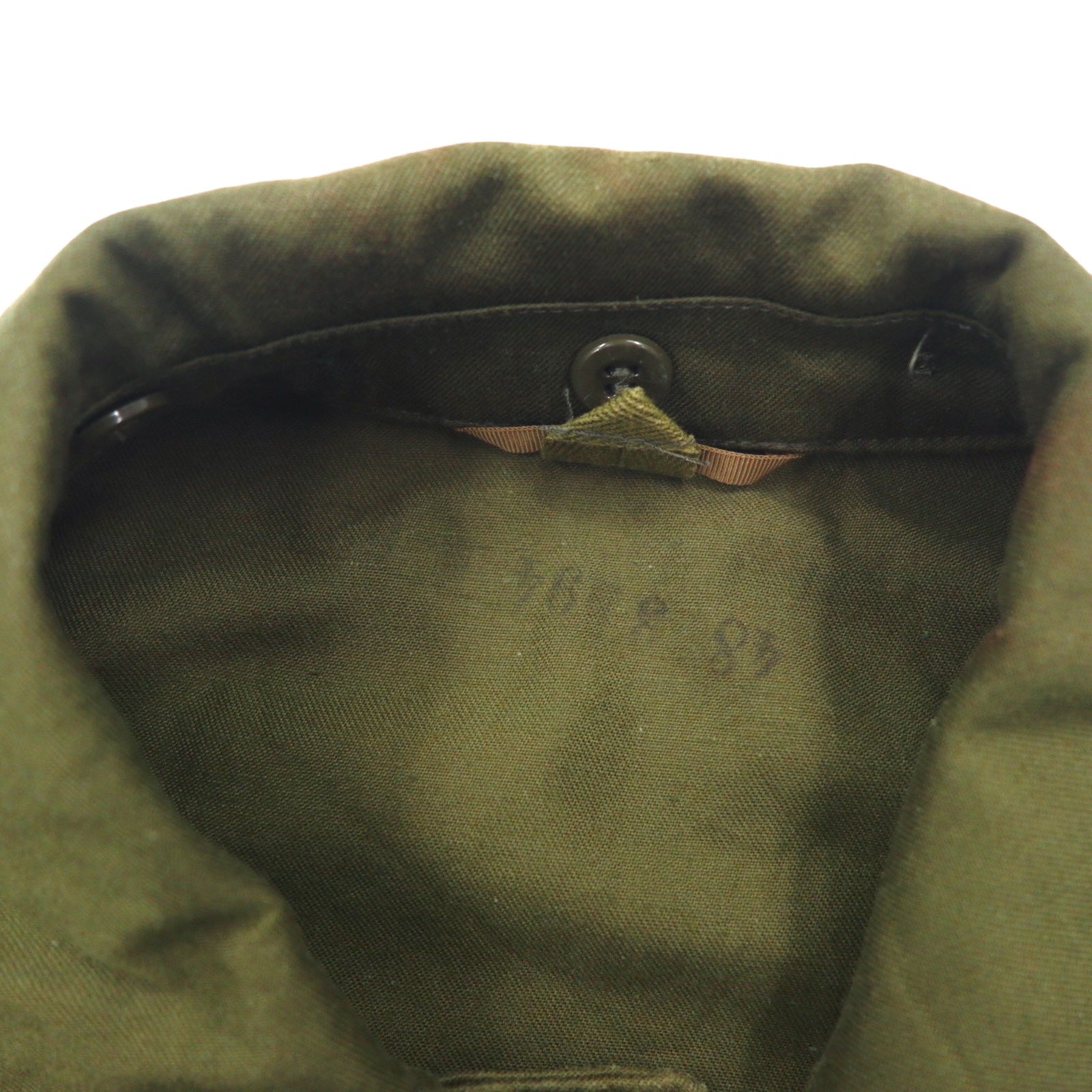 Vintage Czech Army チェコ軍 90年代 M-85 フィールドジャケット XL カーキ ミリタリー ベルト付き zekon michalovce