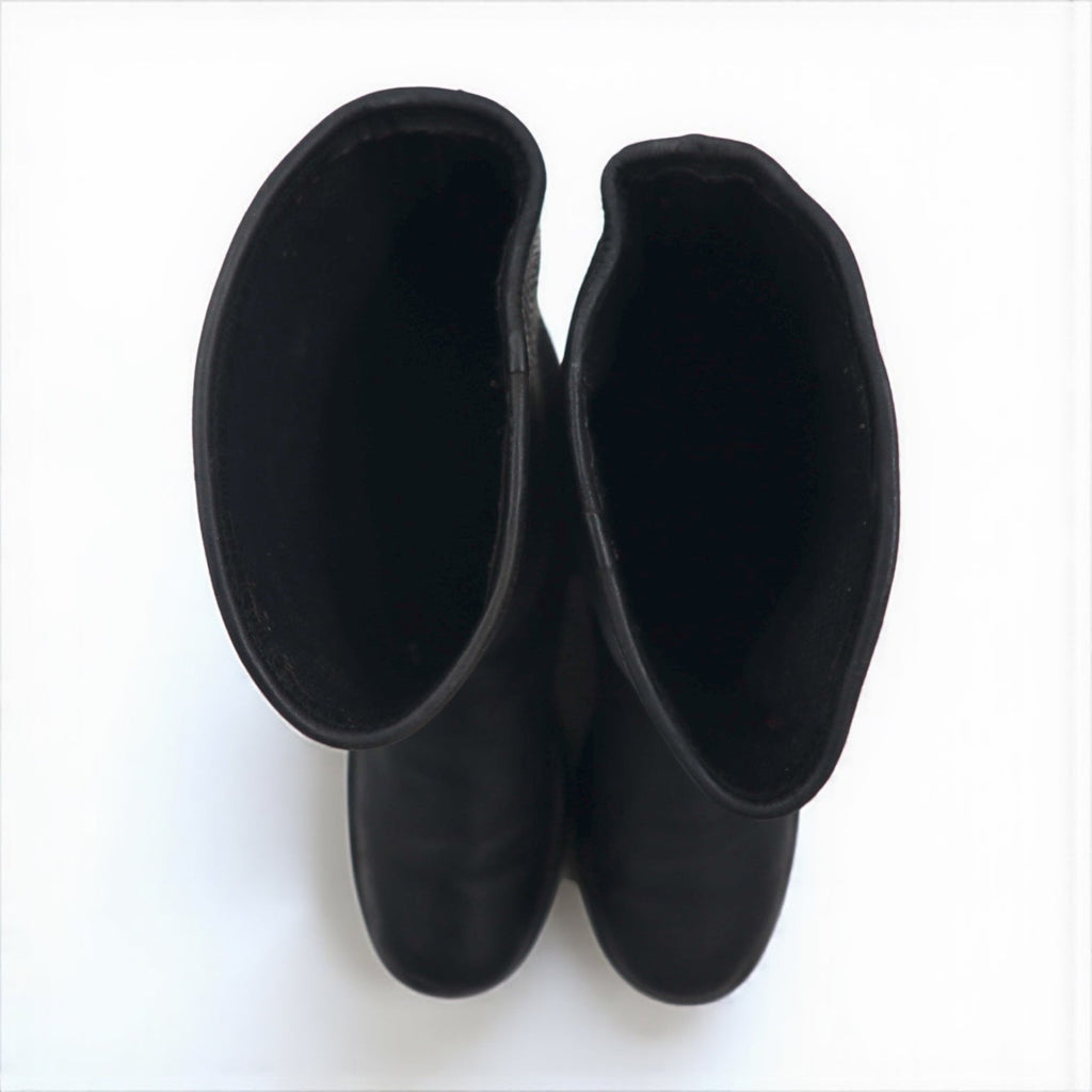Vintage Engineer Boots エンジニアブーツ バイカー リングブーツ 28.5cm ブラック MOTOR MELYBOOTS
