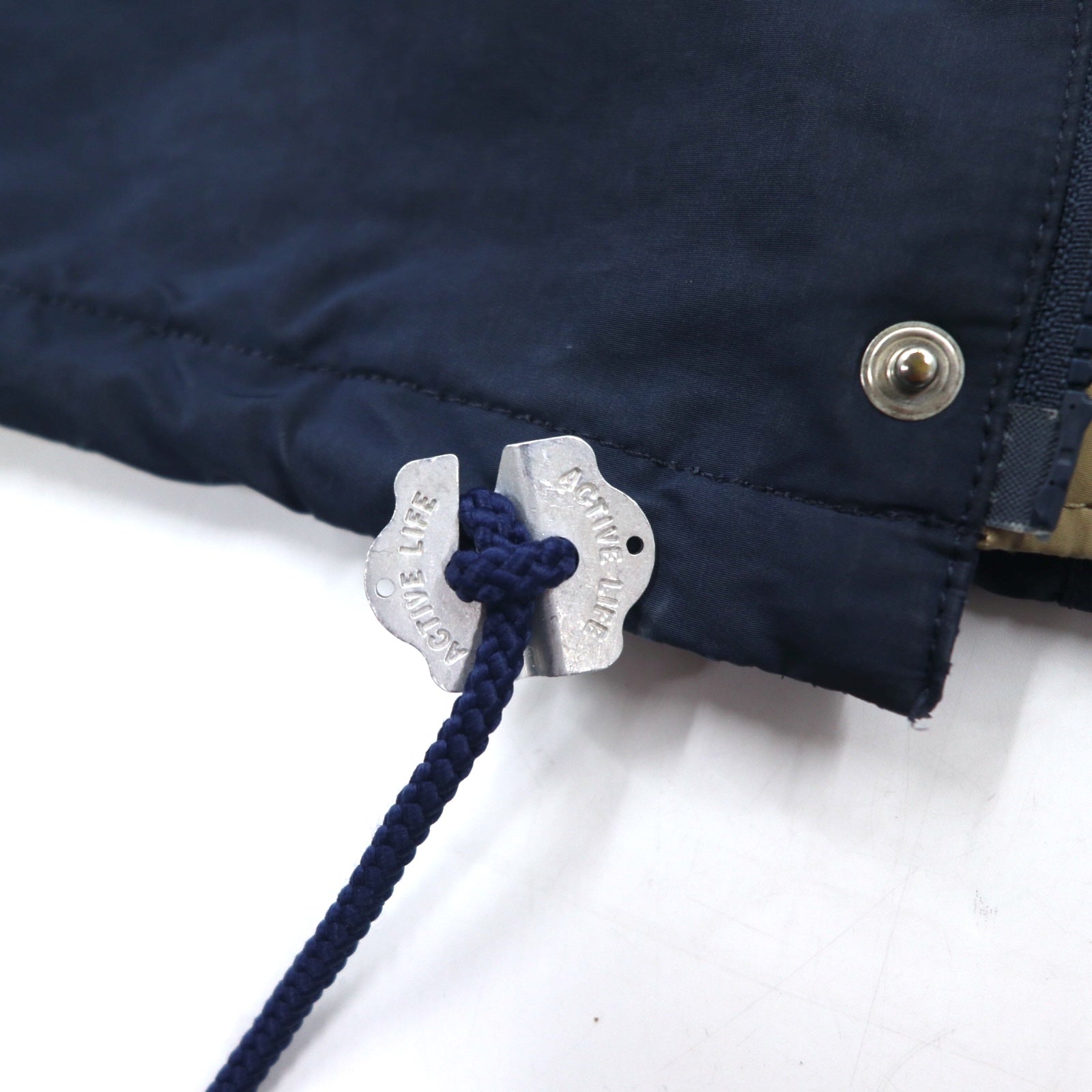 meanswhile Giacca Coach ODD JOB FLAP COACH JACKET Giacca in nylon M Blu navy Poliestere Coulisse Doppia cerniera Fabbricato in Giappone MW-JKT16203