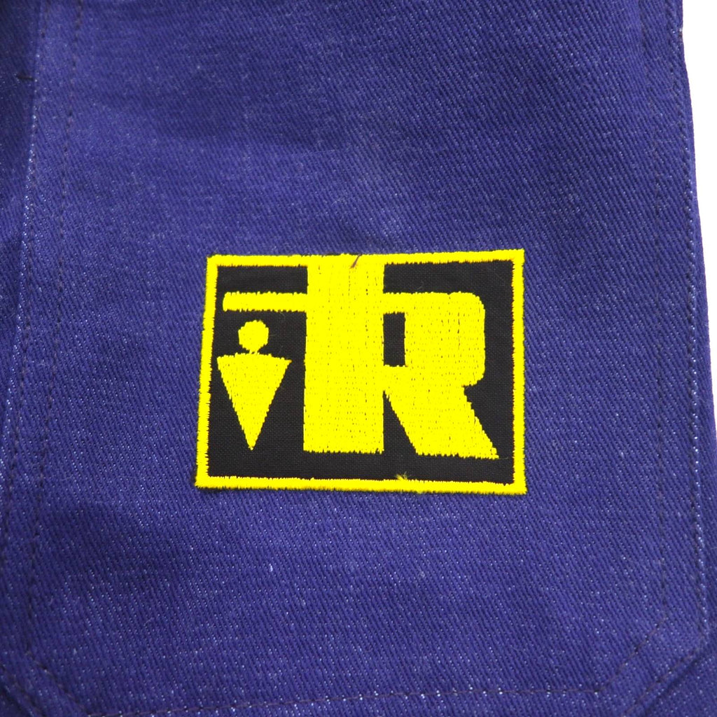 Vintage 70s Euro Work Jacket SANFOR 70年代 ドイツ製 デニム カバーオール ワークジャケット L デッドストック 未使用品