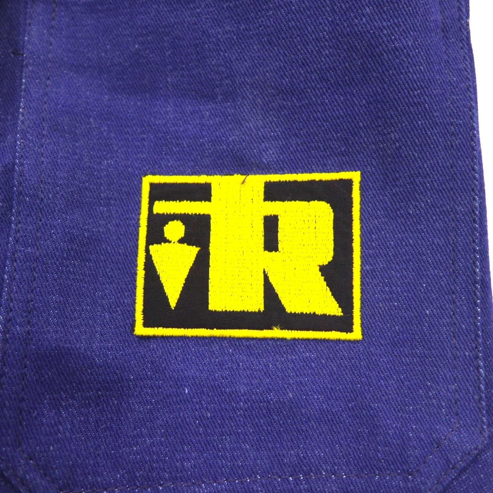 Giacca da lavoro vintage anni '70 Euro Work Jacket SANFOR anni '70, made in Germany, in denim, coverall, taglia L, deadstock, mai usata