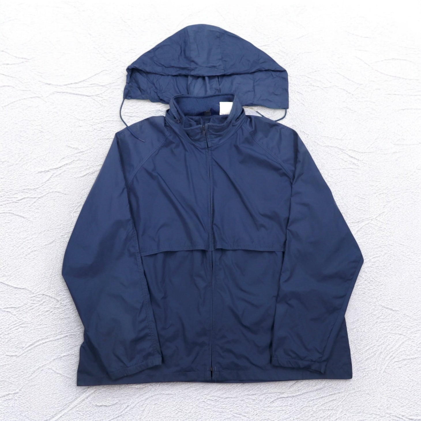 Woolrich 90年代 ウインドブレーカー ナイロンジャケット XXL ブルー フード収納式 ビッグサイズ