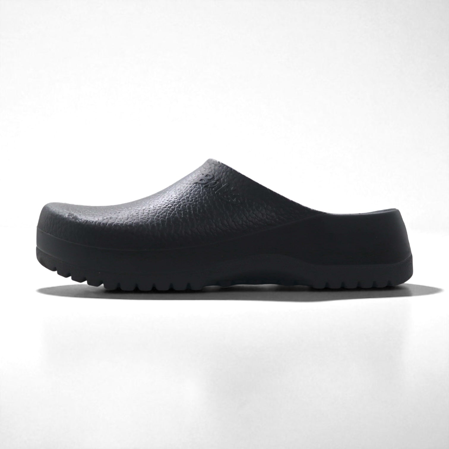 Birkenstock Super Birki zoccoli 28,5 cm neri in pelle sintetica made in Germany