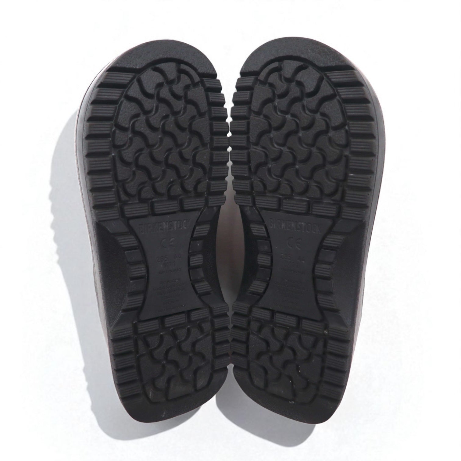 Birkenstock Super Birki zoccoli 28,5 cm neri in pelle sintetica made in Germany
