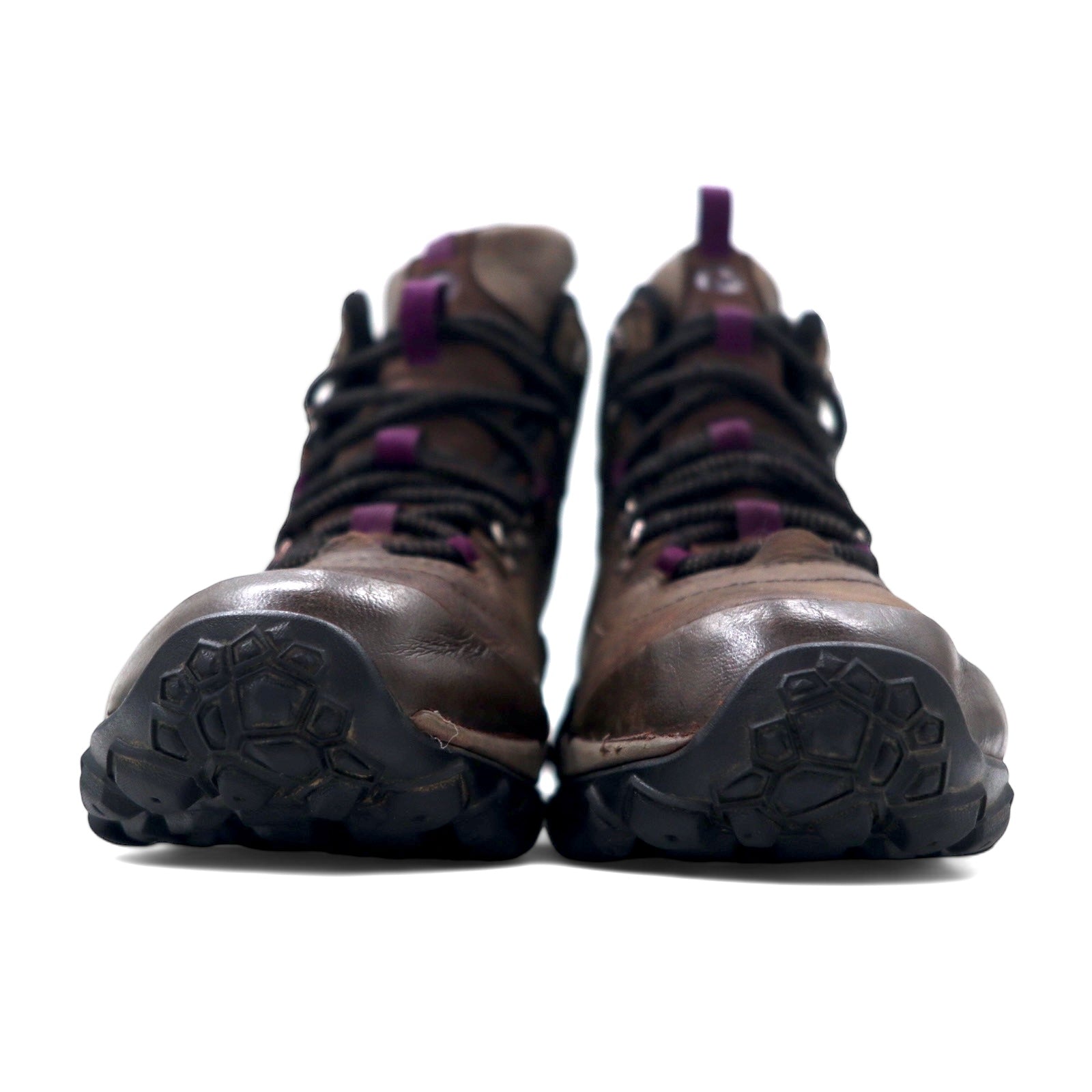 MERRELL Scarponcini da trekking 23cm marrone pelle suola vibram impermeabili Chameleon Shift Traveler Mid Waterproof