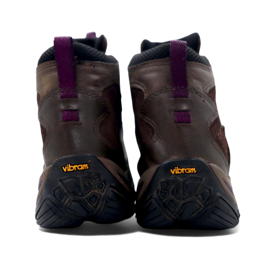 MERRELL Scarponcini da trekking 23cm marrone pelle suola vibram impermeabili Chameleon Shift Traveler Mid Waterproof