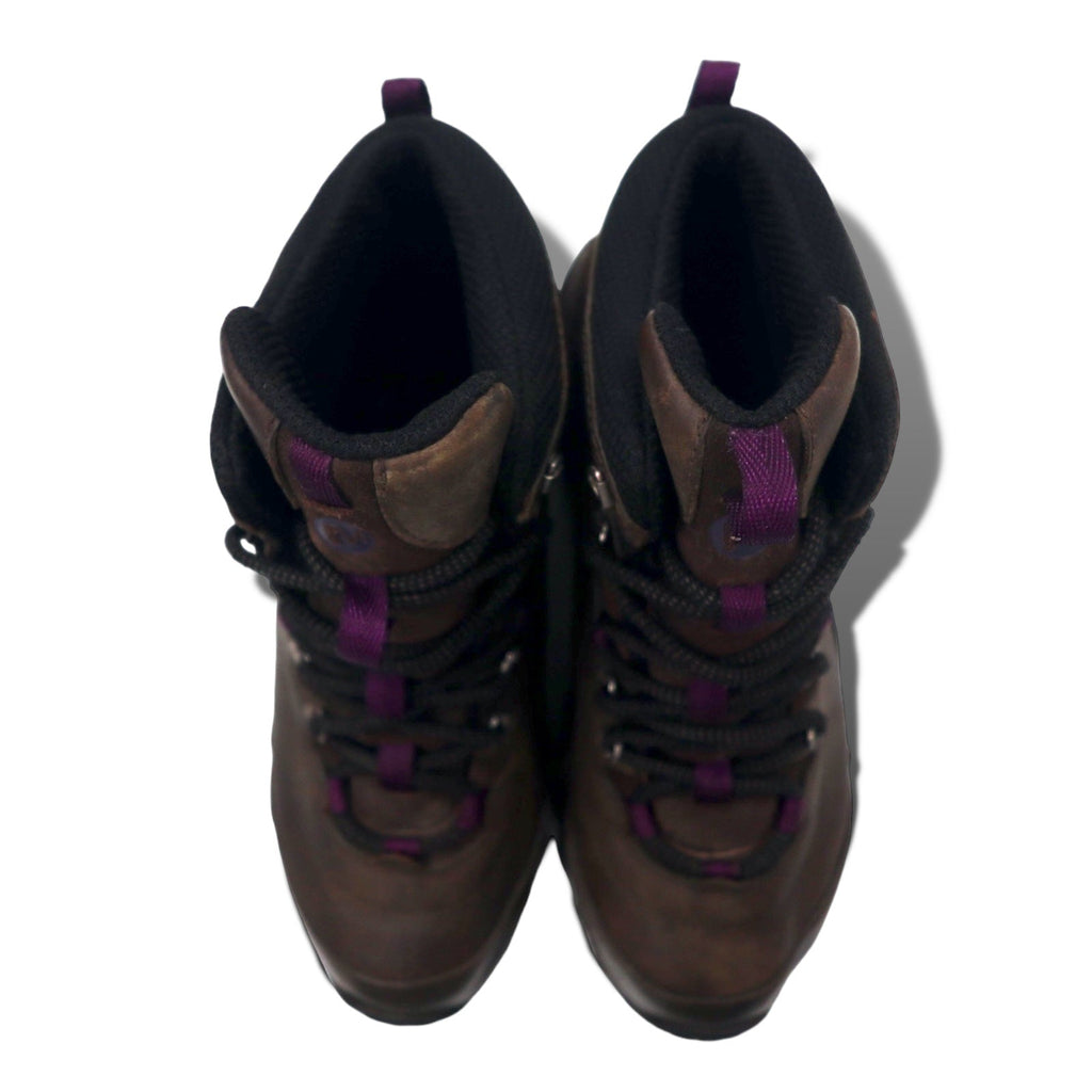 MERRELL Scarponcini da trekking 23cm marrone pelle suola vibram impermeabili Chameleon Shift Traveler Mid Waterproof