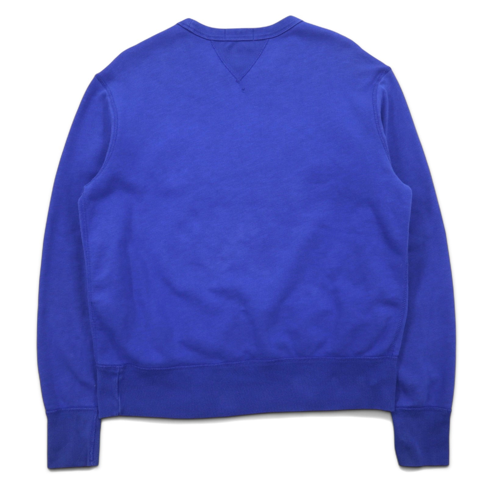 POLO RALPH LAUREN Logo 1967 Toppa Felpa L Blu Cotone Felpato