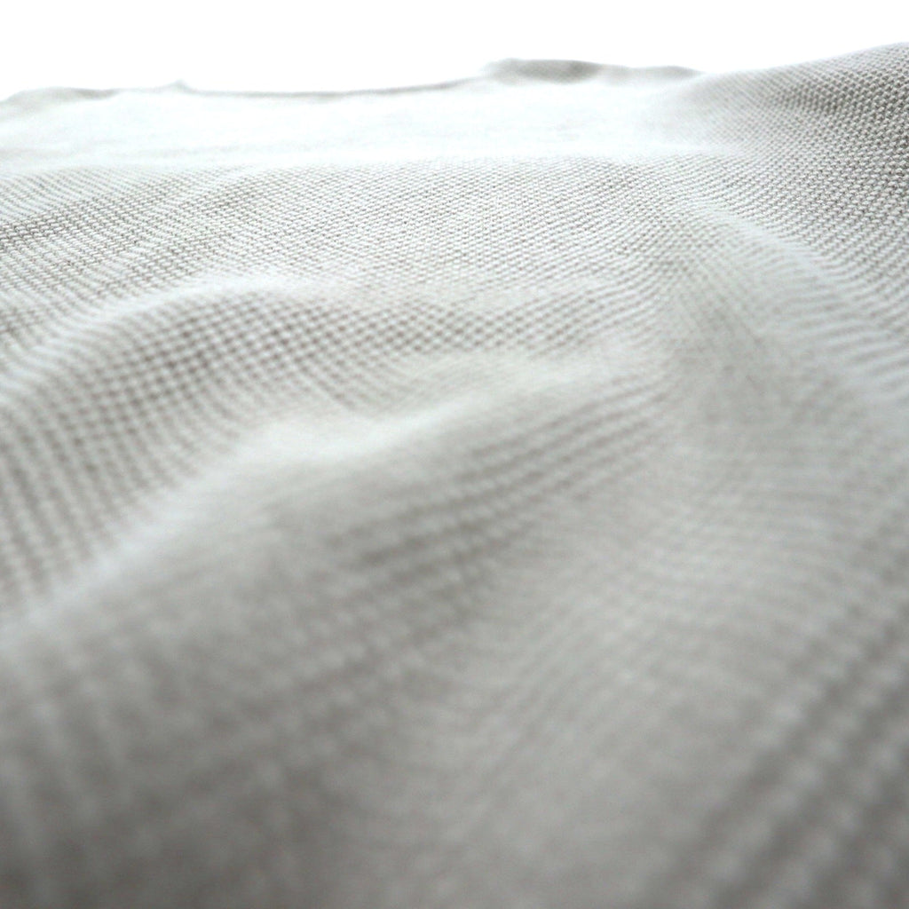 crepuscule モスステッチ プルオーバー ニット セーター 鹿の子 M ベージュ MOSS STITCH P/O ビッグサイズ 1901-001