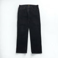 Lee Jeans dritti REGULAR FIT STRAIGHT JEANS in denim nero, taglia L, chiusura a cerniera, modello USA 2008908, made in Messico
