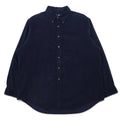 346 BROOKS BROTHERS コーデュロイ ボタンダウンシャツ XL ネイビー コットン