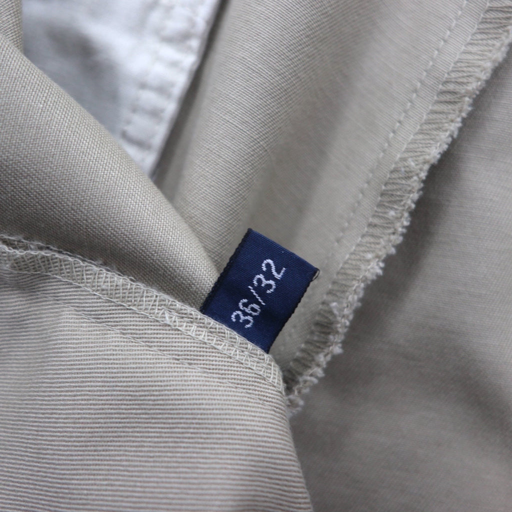 Polo Ralph Lauren 90年代 ポロチノ 2タック ワイド チノパンツ ワークパンツ L ベージュ ANDREW PANT プリーツ