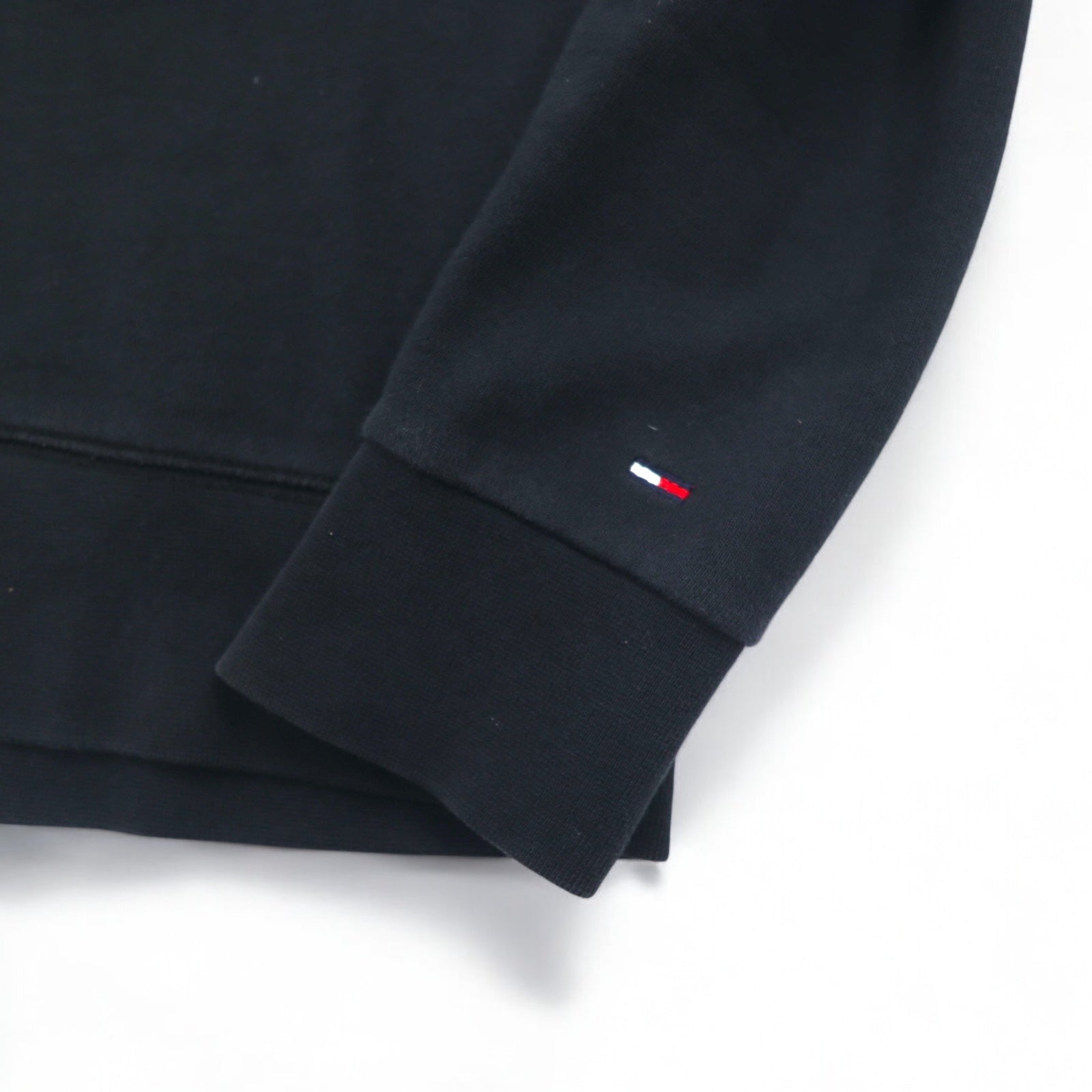 HILFIGER DENIM (TOMMY HILFIGER) Felpa con stampa NY L Nera, people's place original, Made in Turchia