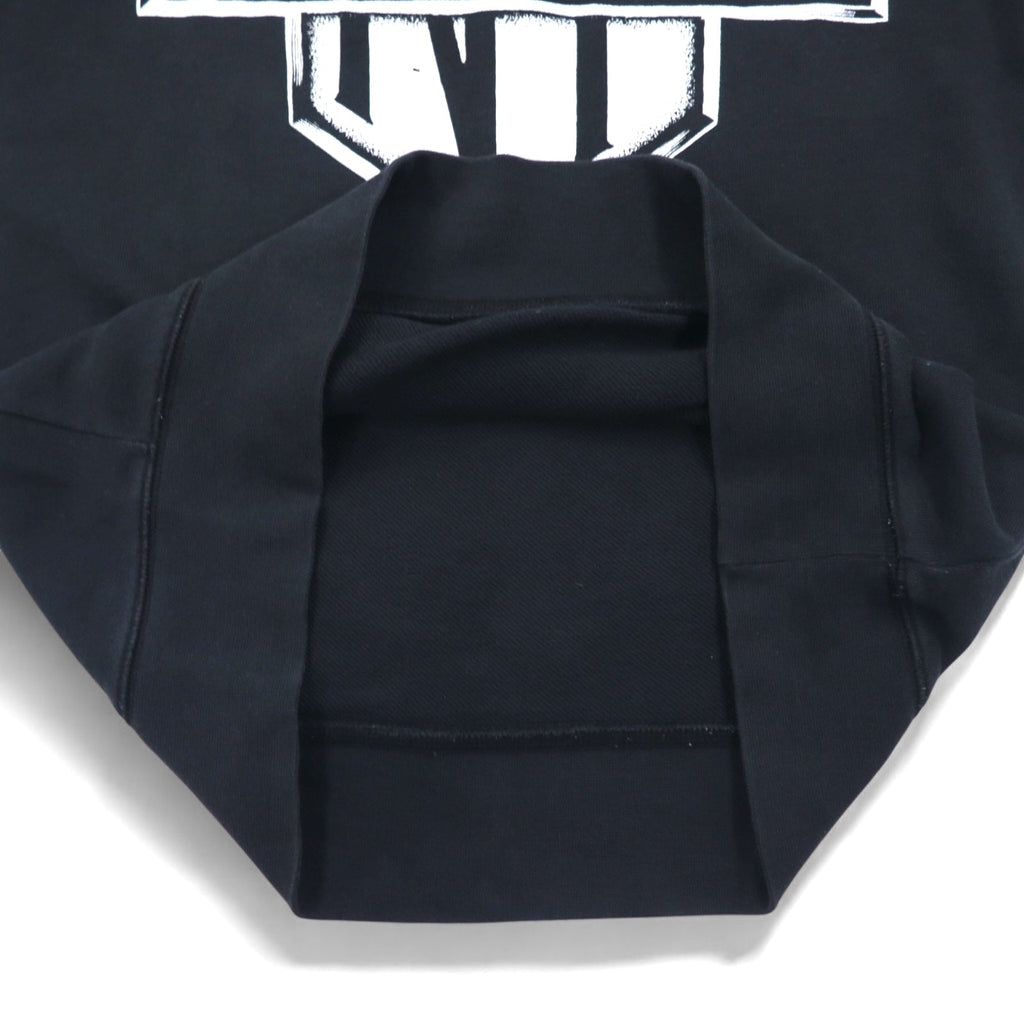 HILFIGER DENIM (TOMMY HILFIGER) Felpa con stampa NY L Nera, people's place original, Made in Turchia