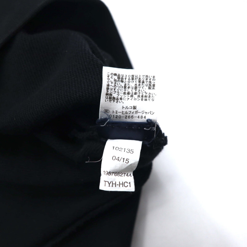 HILFIGER DENIM (TOMMY HILFIGER) Felpa con stampa NY L Nera, people's place original, Made in Turchia