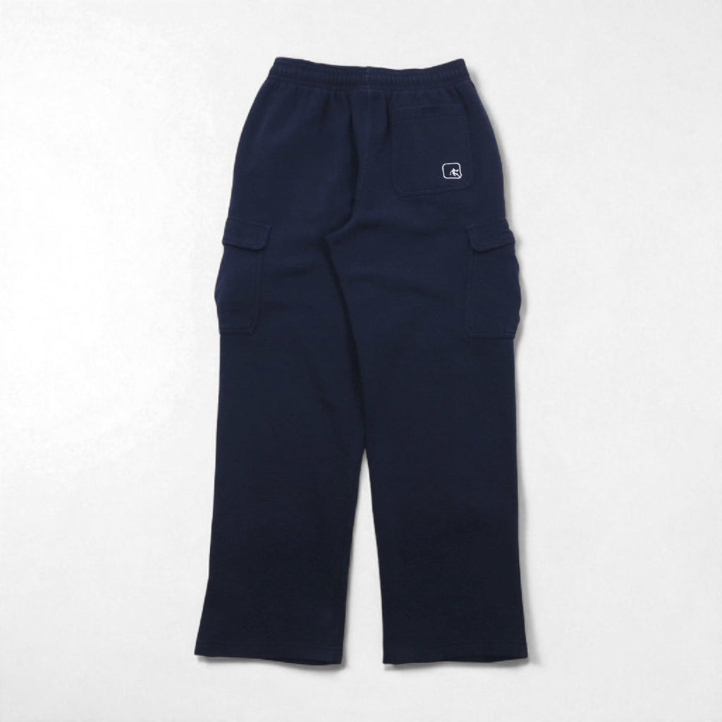 AND1 anni '90 Pantaloni della tuta larghi Baggy Cargo M Blu navy Cotone