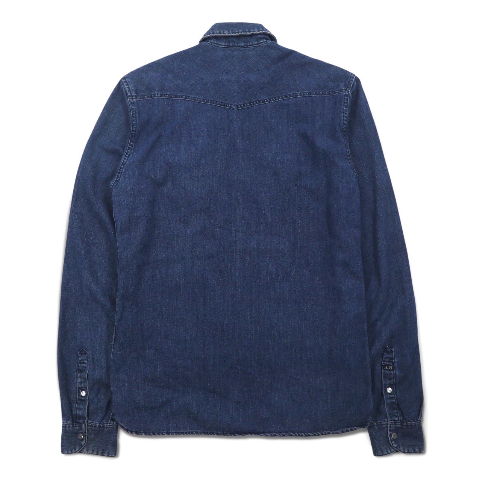SCOTCH & SODA Camicia Western in denim S Blu indaco THE ONLY WAY IS BLAUW