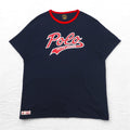 POLO RALPH LAUREN T-shirt girocollo con stampa baseball XL blu navy Novelty Polo Swoosh Tee