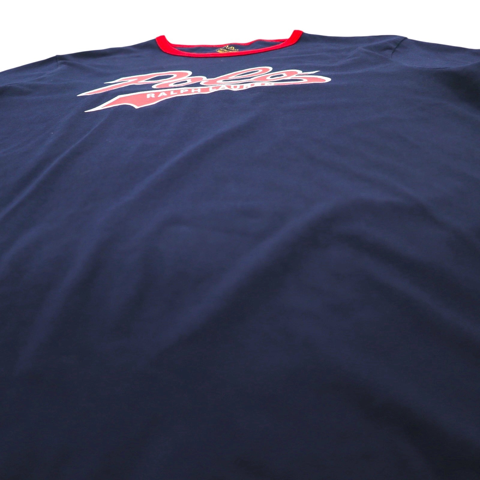 POLO RALPH LAUREN T-shirt girocollo con stampa baseball XL blu navy Novelty Polo Swoosh Tee