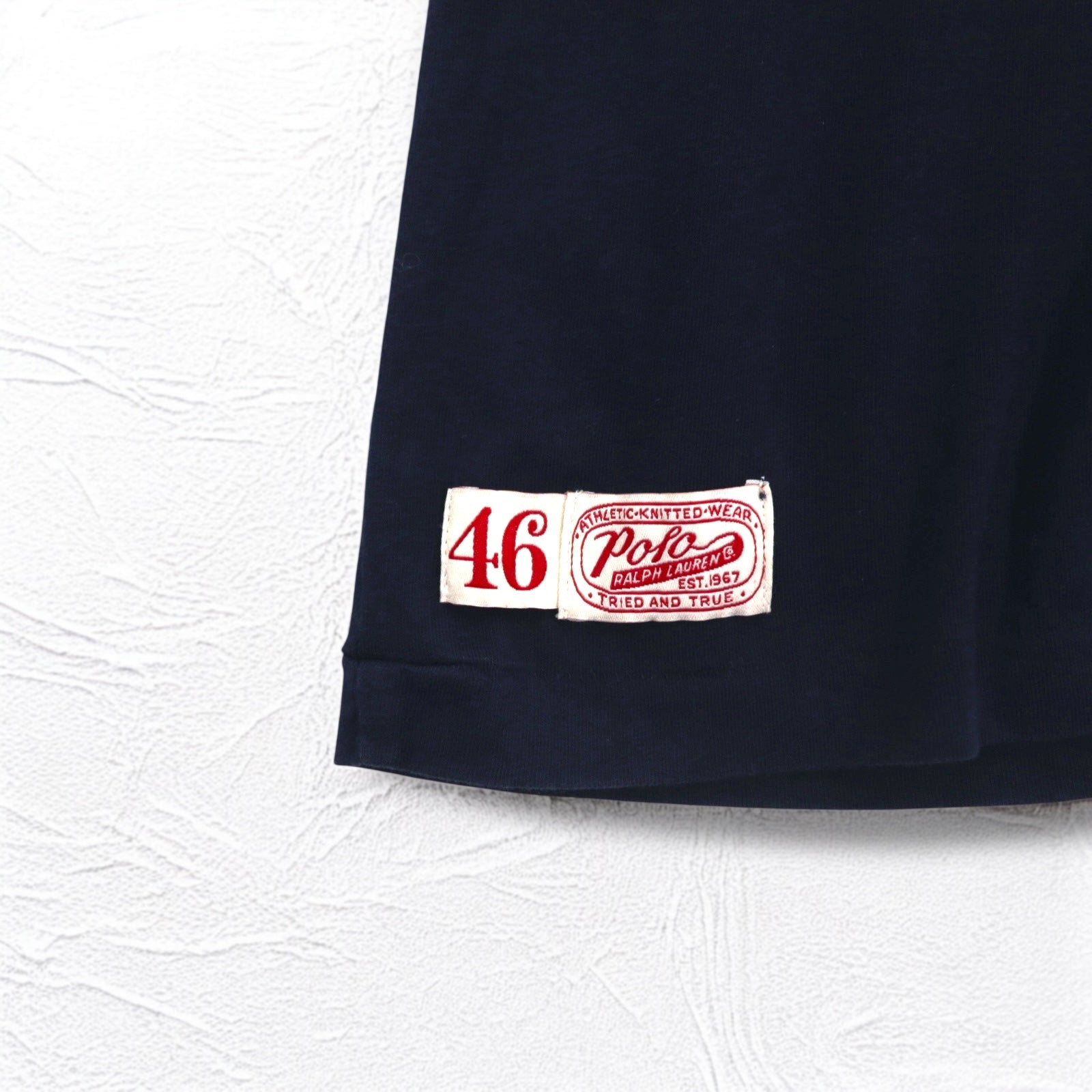 POLO RALPH LAUREN T-shirt girocollo con stampa baseball XL blu navy Novelty Polo Swoosh Tee