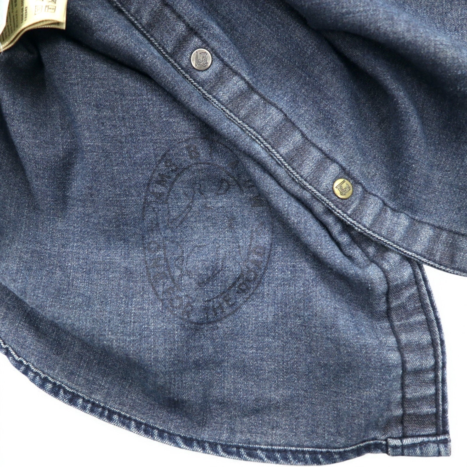 SCOTCH & SODA Camicia Western in denim S Blu indaco THE ONLY WAY IS BLAUW