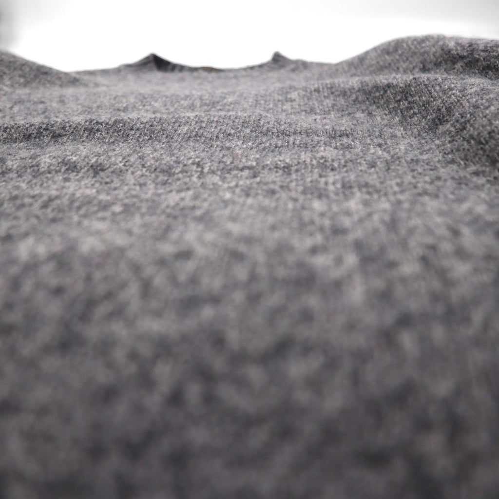 PENDLETON シェットランドウール クルーネック ニット セーター L グレー SHETLAND WASHABLE WOOL AF632-61322