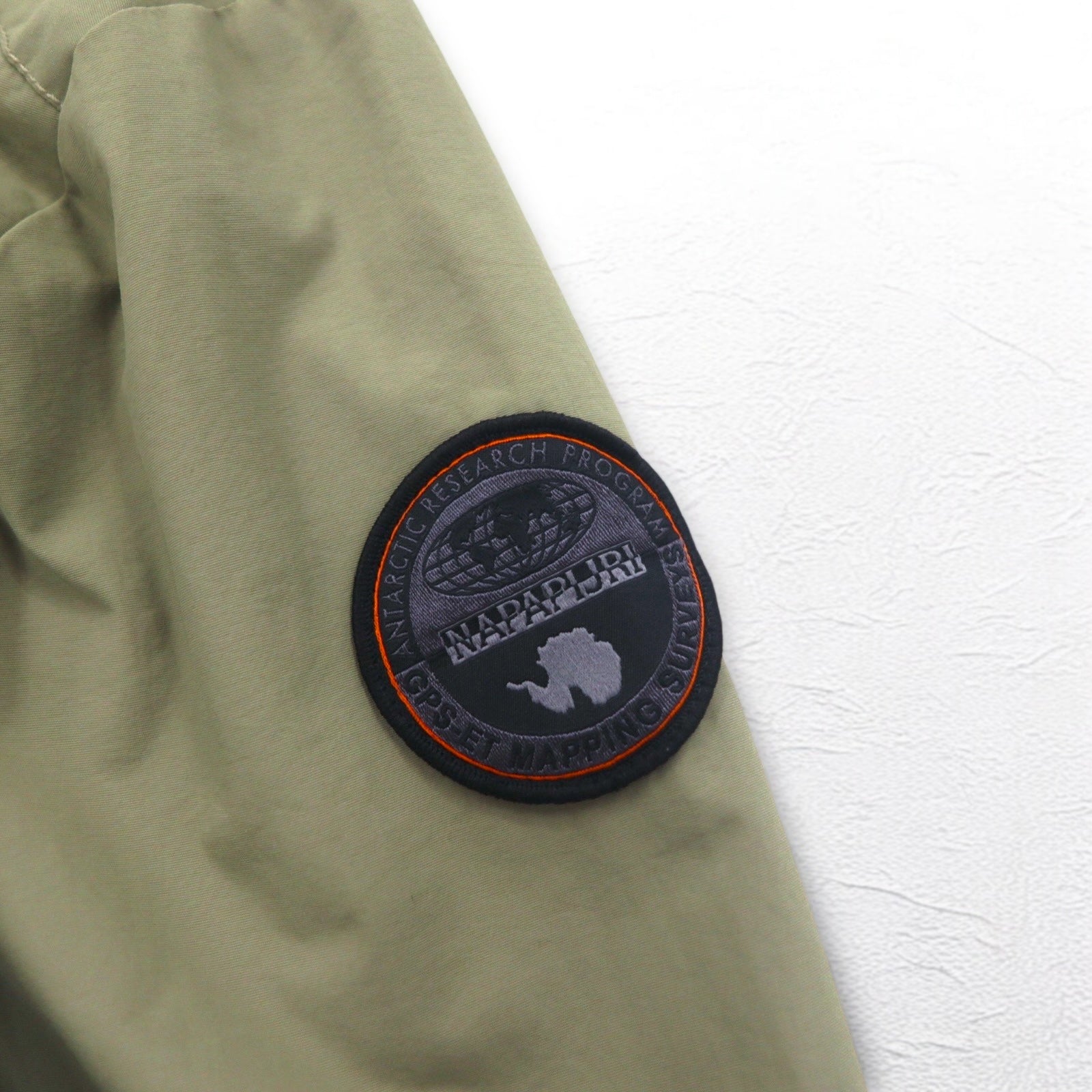 NAPAPIJRI Giacca a vento Flight Jacket XXL Beige Impermeabile Fodera in rete N0YHBW