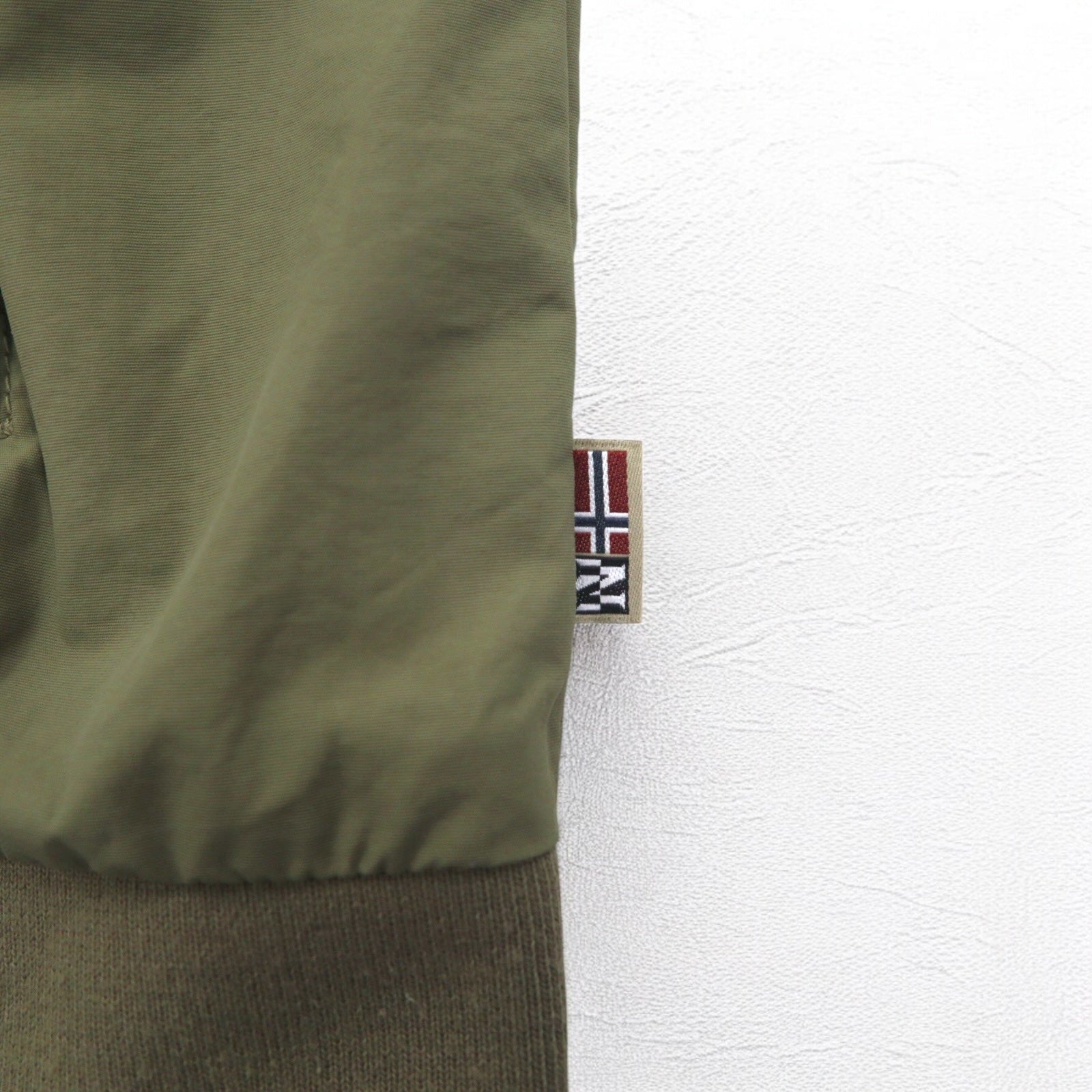 NAPAPIJRI Giacca a vento Flight Jacket XXL Beige Impermeabile Fodera in rete N0YHBW