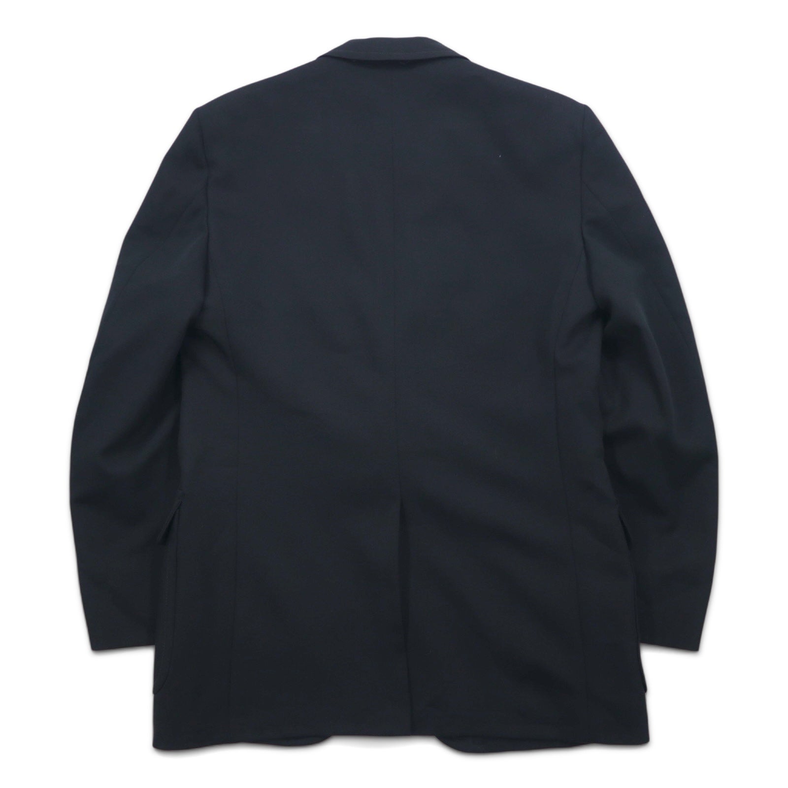 Anni '70 JC Penney Comfort Blazer Giacca sartoriale a 2 bottoni Blazer L Nero Poliestere