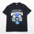 Vintage 90s USA Made T-Shirt anvil 90年代 USA製 NFLプリント Tシャツ XL ブラック DALLAS COWBOYS