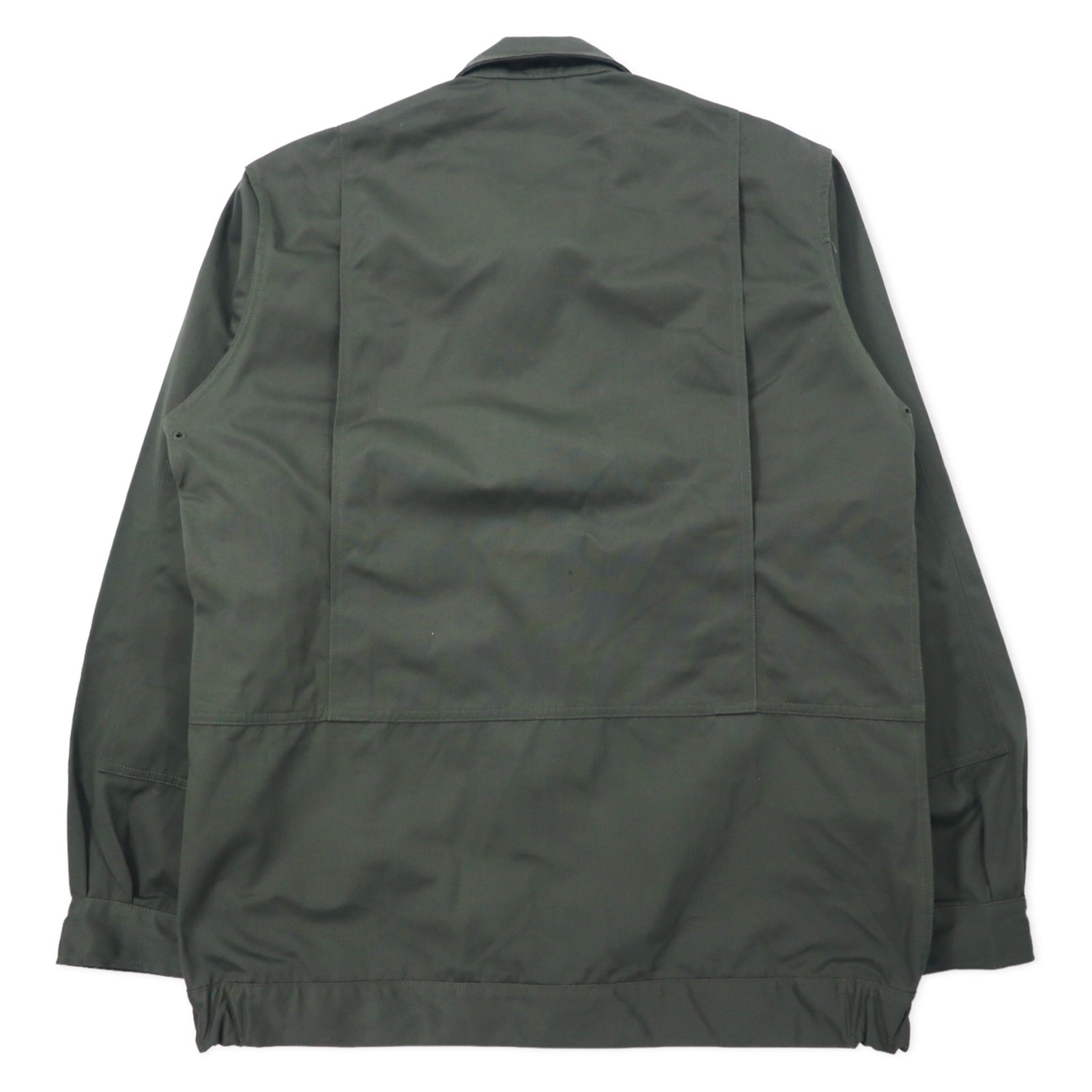 FRENCH ARMY Esercito francese anni '90 MAGECO Giacca da meccanico Giacca utility 104L Cachi Cotone Militare 32/04 Deadstock Articolo non usato