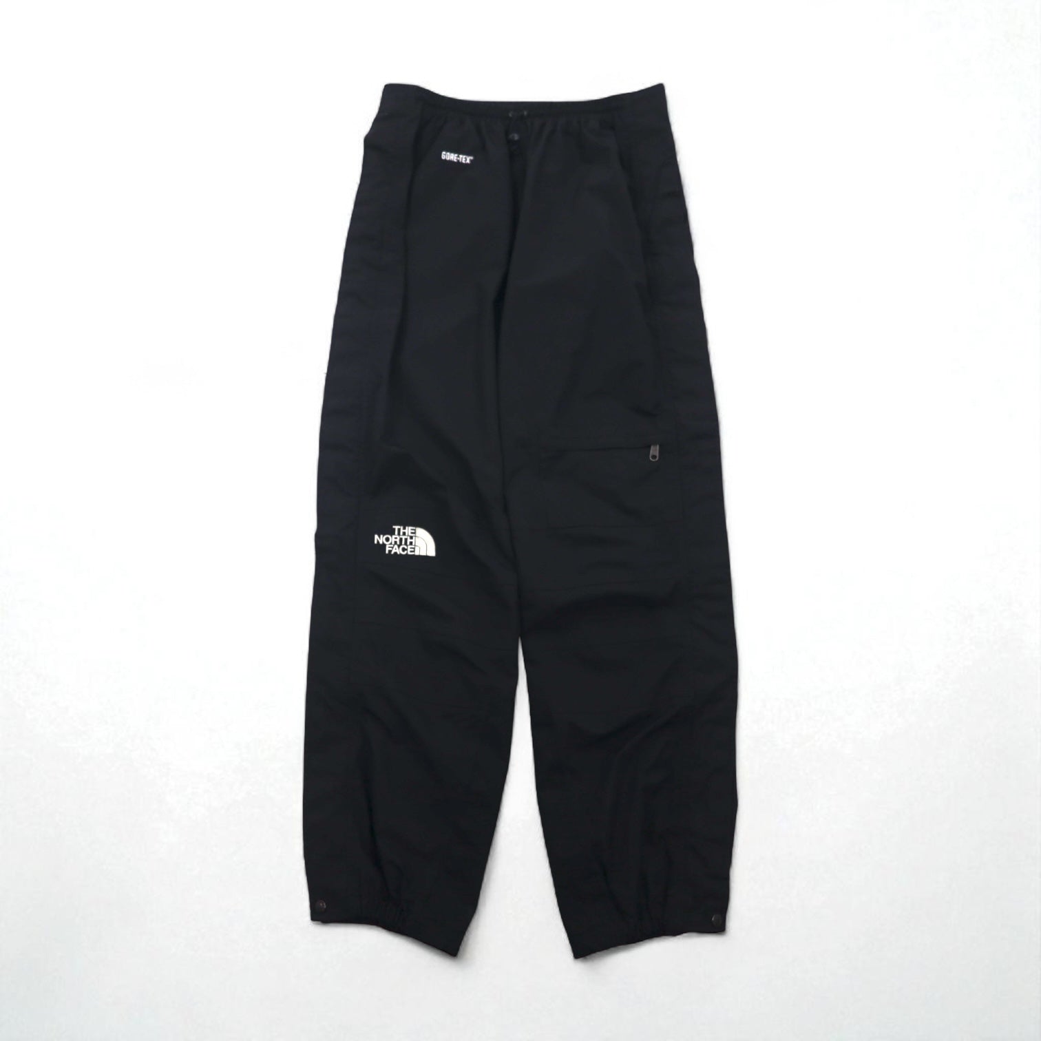 THE NORTH FACE ゴアテックス GORE-TEX シェルパンツ アウトドア レインパンツ L ブラック 防水 サイドジップ