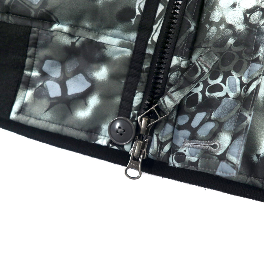 Giacca Columbia Cleetwood Cove imbottita, taglia M, colore nero fantasia, in poliestere, con logo ricamato, PM5960