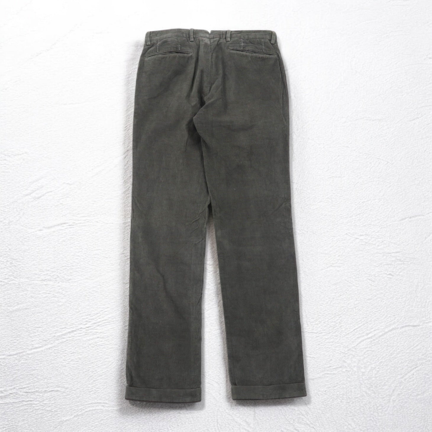 Polo by Ralph Lauren Pantaloni in velluto a coste M grigi FINE EUROPEAN TAILORING