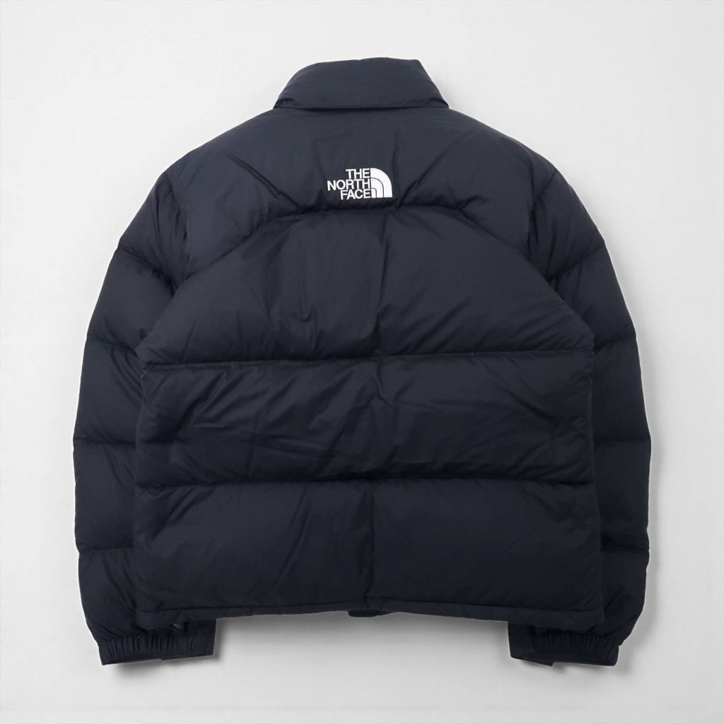 THE NORTH FACE ヌプシ 700フィルパワー ダウンジャケット S フード収納式 ロゴ刺繍 ND01586