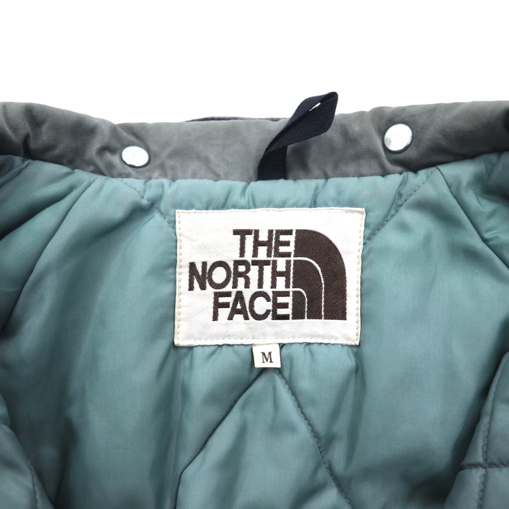 THE NORTH FACE Giacca a vento con cappuccio staccabile M color kaki in cotone con doppia zip e zip-in-zip NY-2153