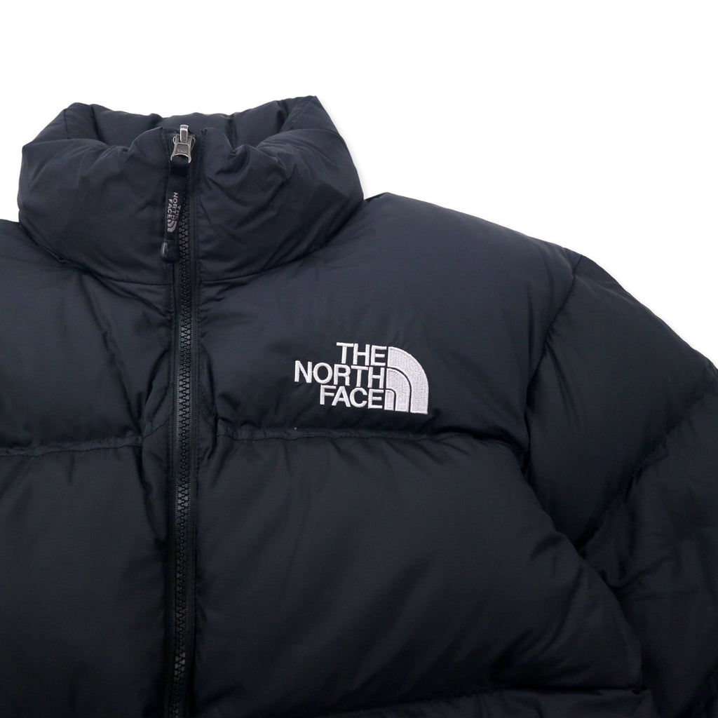 THE NORTH FACE ヌプシ 700フィルパワー ダウンジャケット S フード収納式 ロゴ刺繍 ND01586