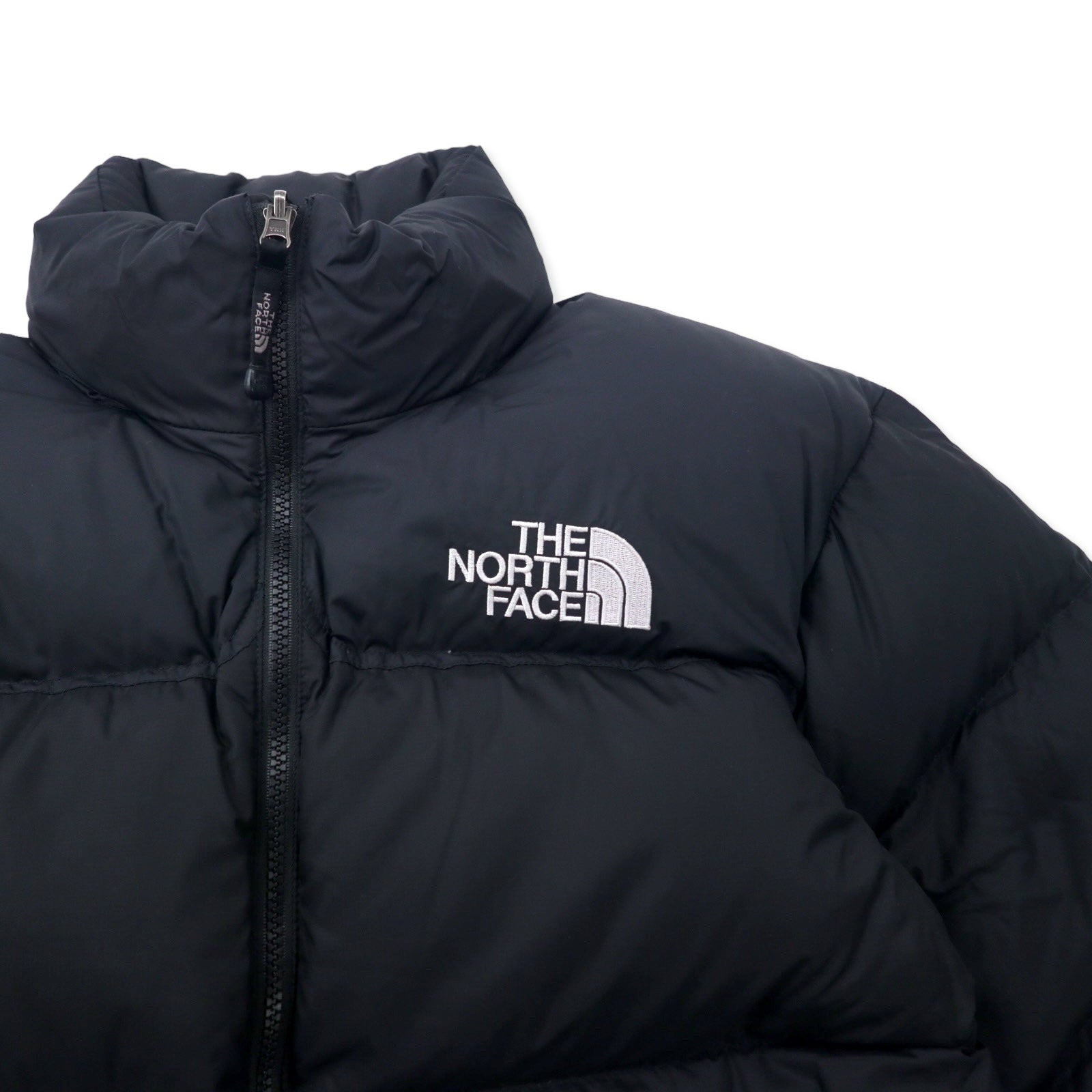 THE NORTH FACE Nuptse 700 fill power, piumino, taglia S, cappuccio riponibile, logo ricamato ND01586