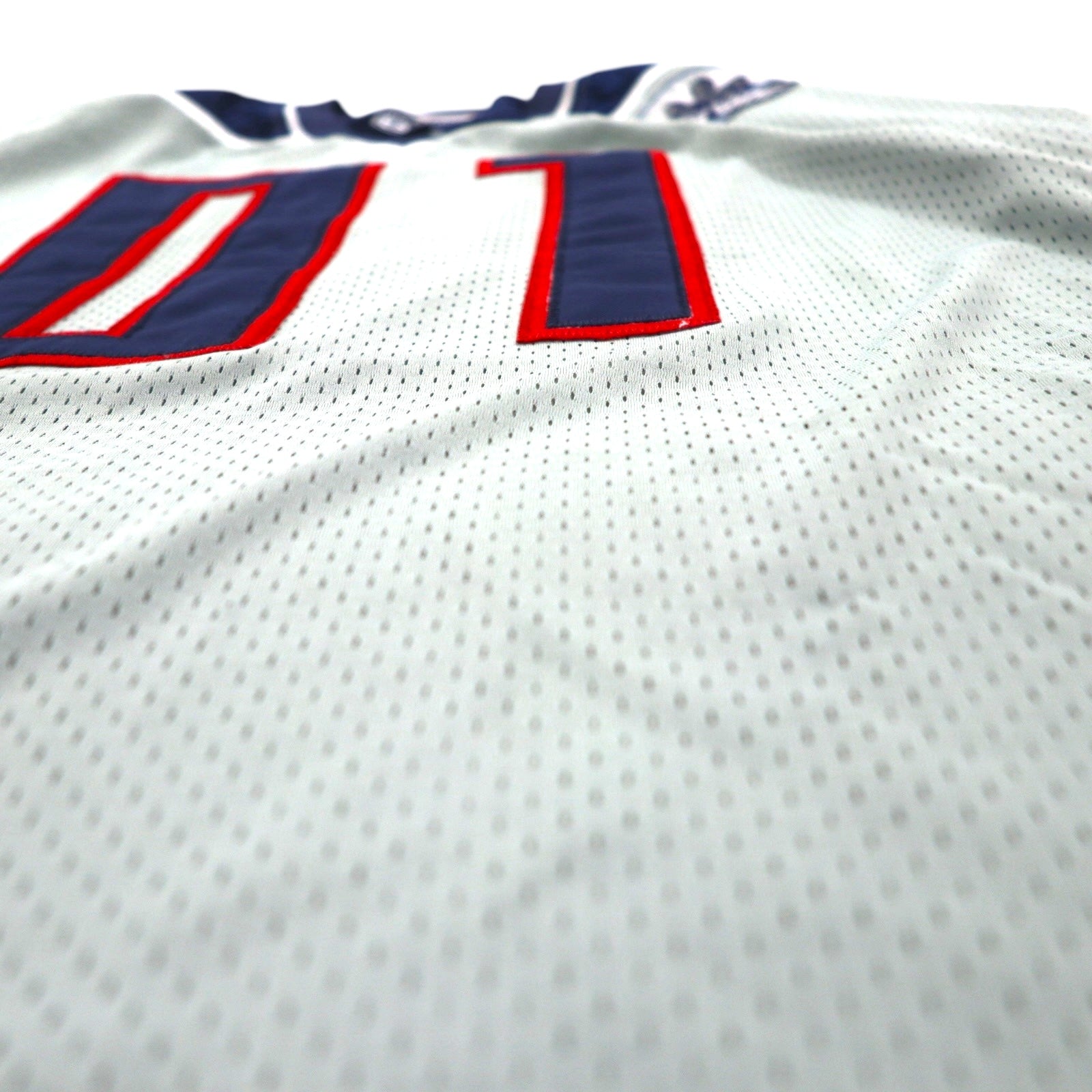 Maglia da gioco taglia grande 3XL STEVE & BARRY'S, grigia, poliestere, mesh, con numeri