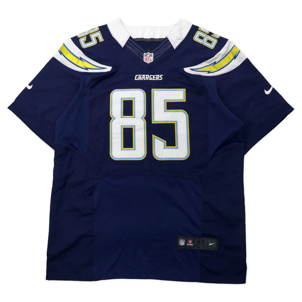 Maglia da gioco NIKE NFL taglia grande 48 blu navy poliestere CHARGERS numerata GATES