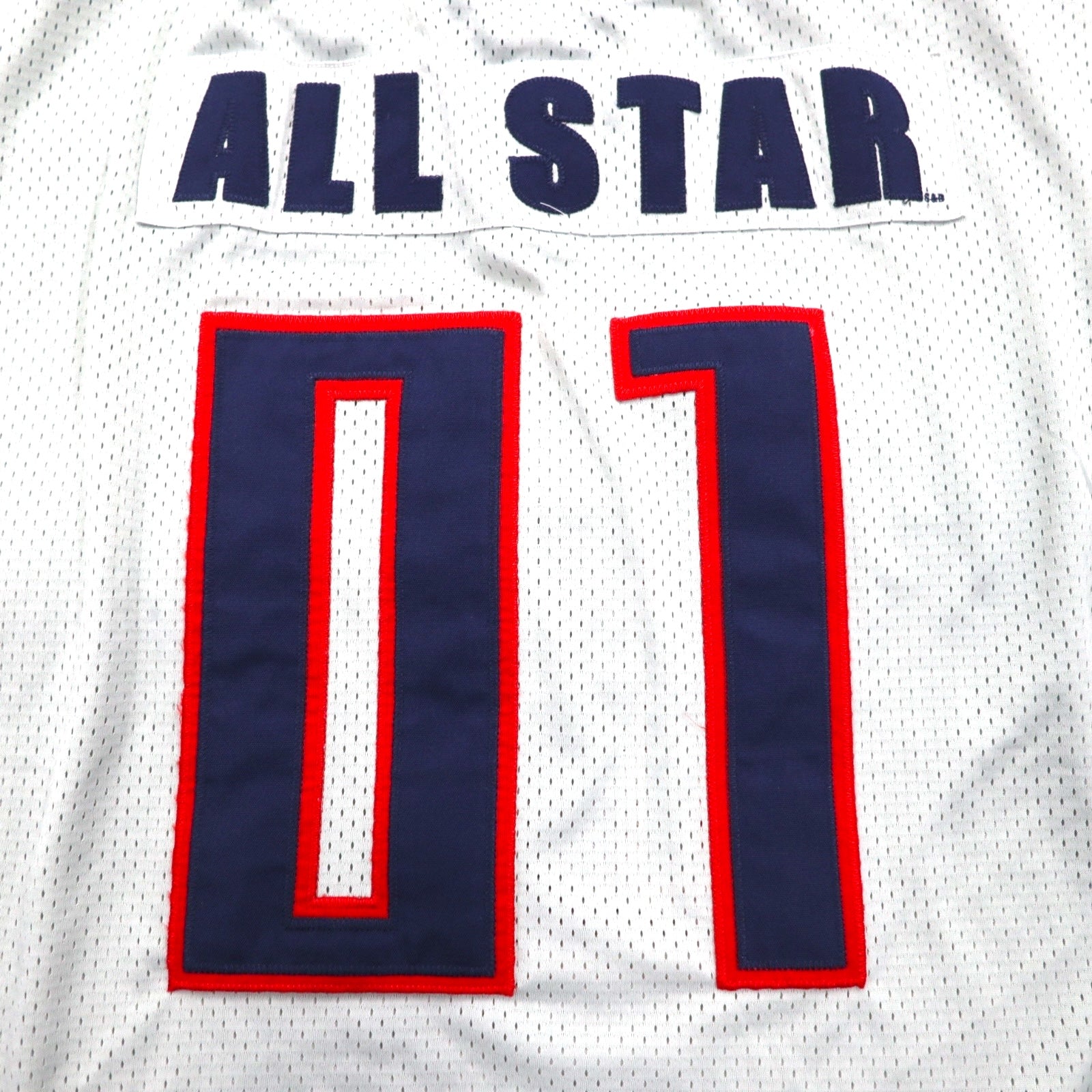 Maglia da gioco taglia grande 3XL STEVE & BARRY'S, grigia, poliestere, mesh, con numeri
