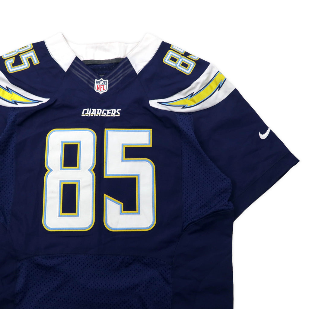 Maglia da gioco NIKE NFL taglia grande 48 blu navy poliestere CHARGERS numerata GATES