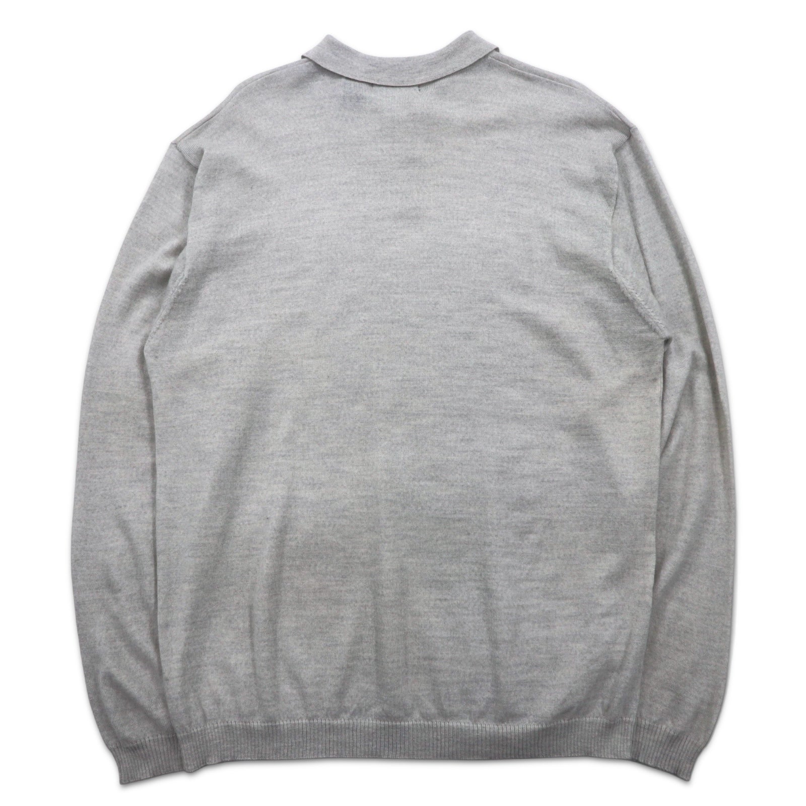 consensus maglione polo in lana merino XL grigio, lana, mai usato