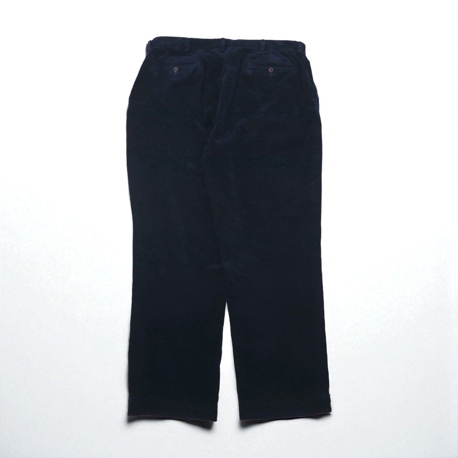 Polo Ralph Lauren 90年代 ワイド コーデュロイ パンツ スラックス XL ネイビー ビッグサイズ