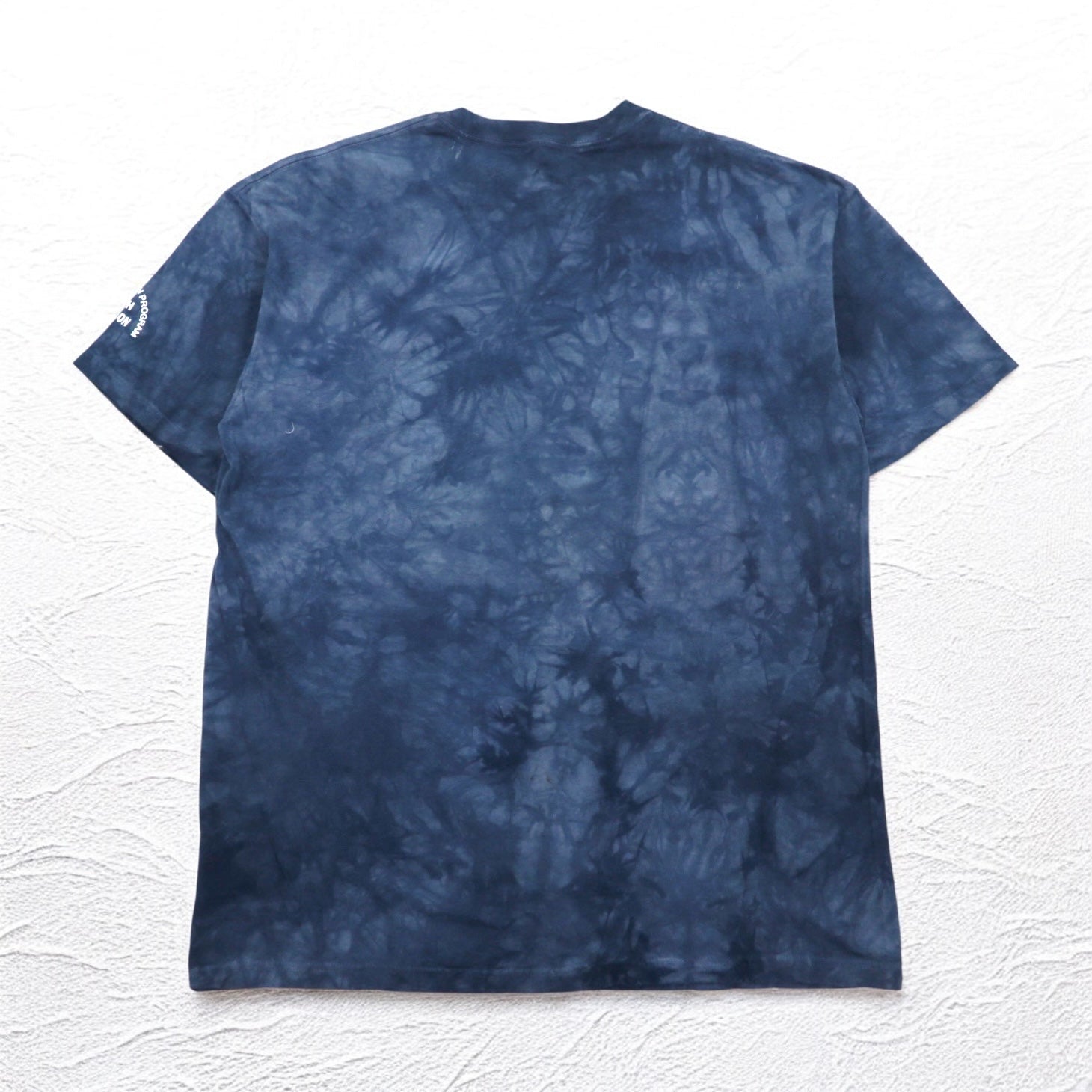 THE MOUNTAIN USA製 タイダイ Tシャツ XL ネイビー アニマル プリント イーグル ドリームキャッチャー