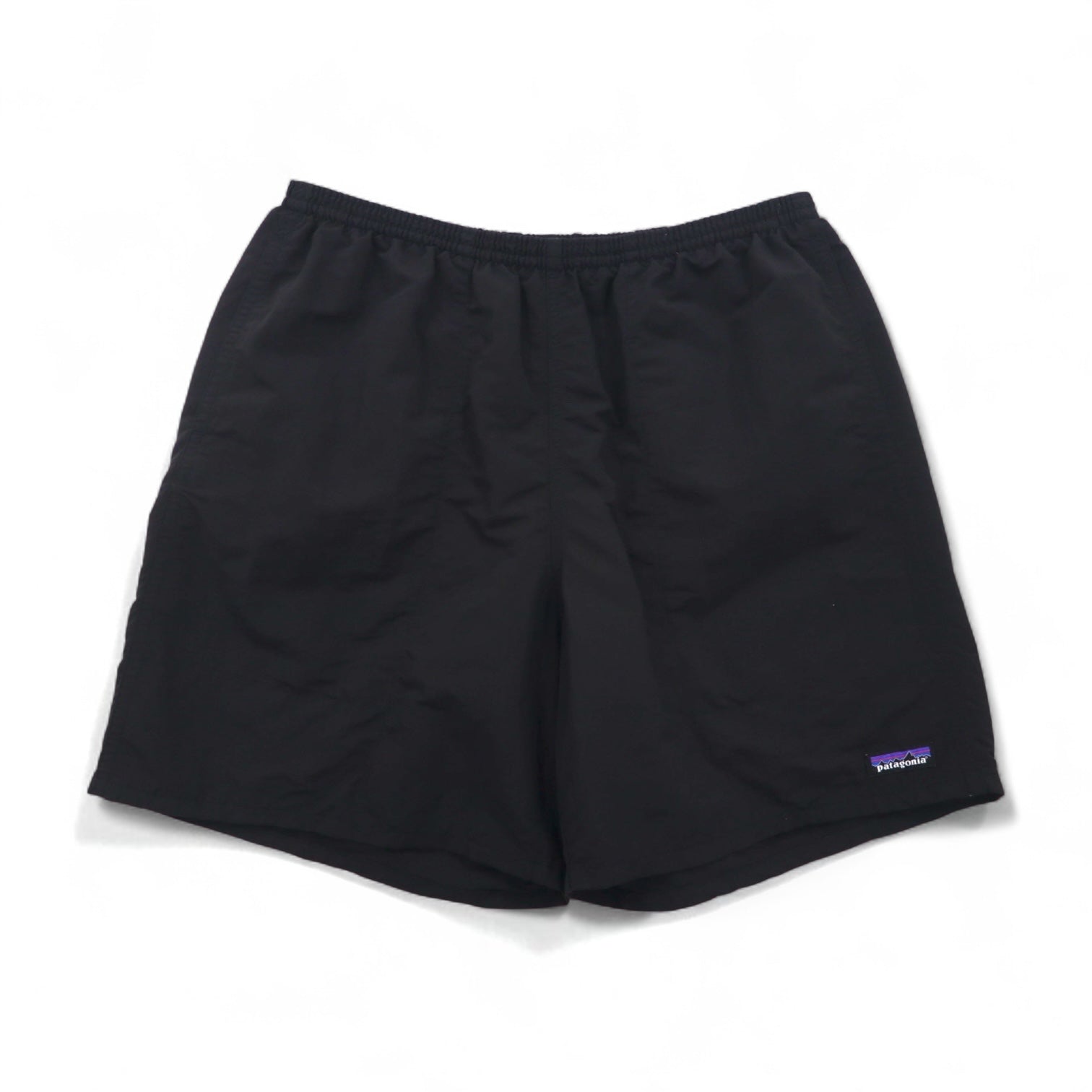 patagonia バギーズ ロング 7インチ ショーツ ショートパンツ Baggies Longs L ブラック ナイロン 58034