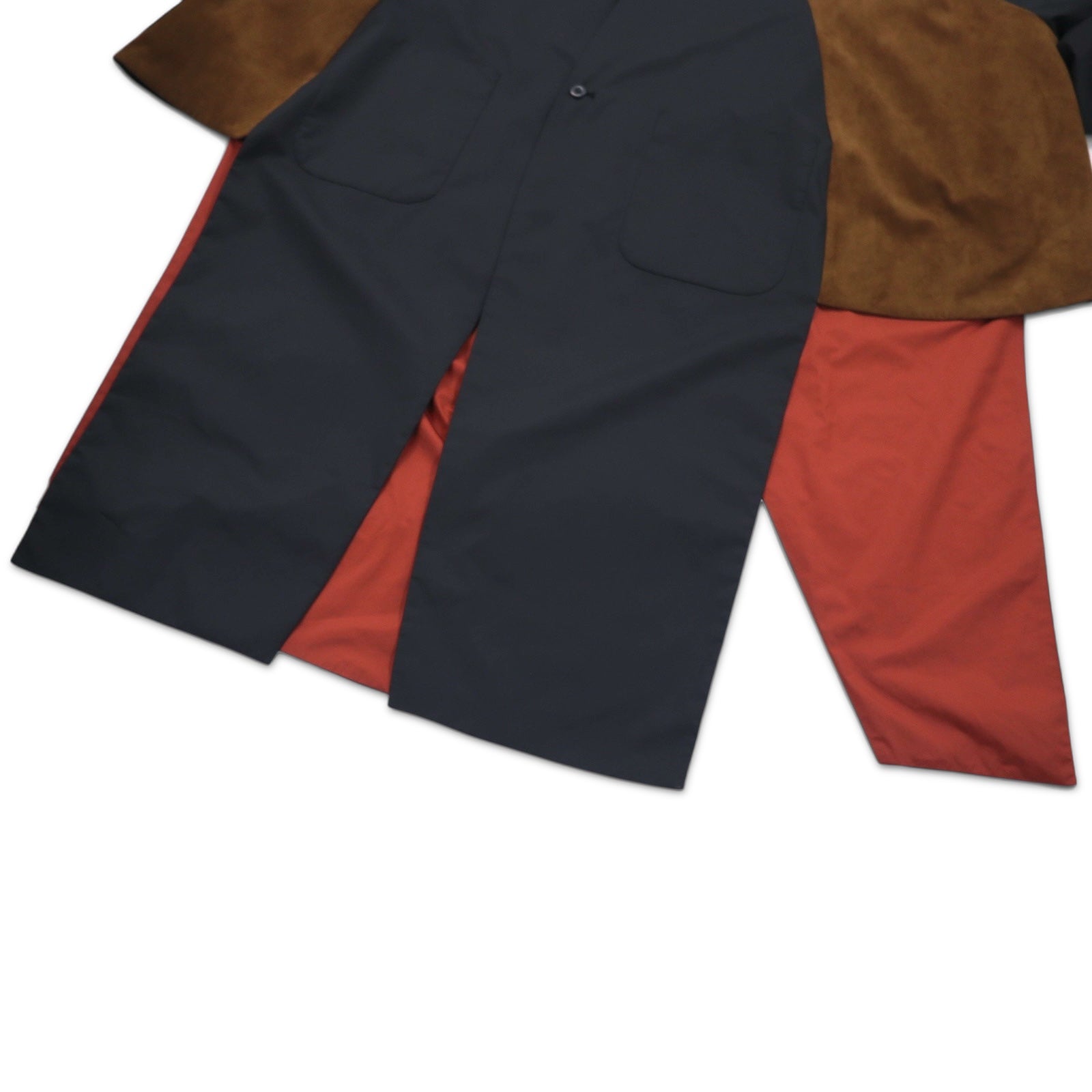 Ka na ta 2スリーブコート 2 sleeve coat ポンチョ FREE ブラック ポリエステル ALL for doby 日本製