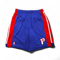 Pantaloncini adidas 3XL blu NBA Detroit Pistons, in poliestere CLIMA COOL, sotto il ginocchio.