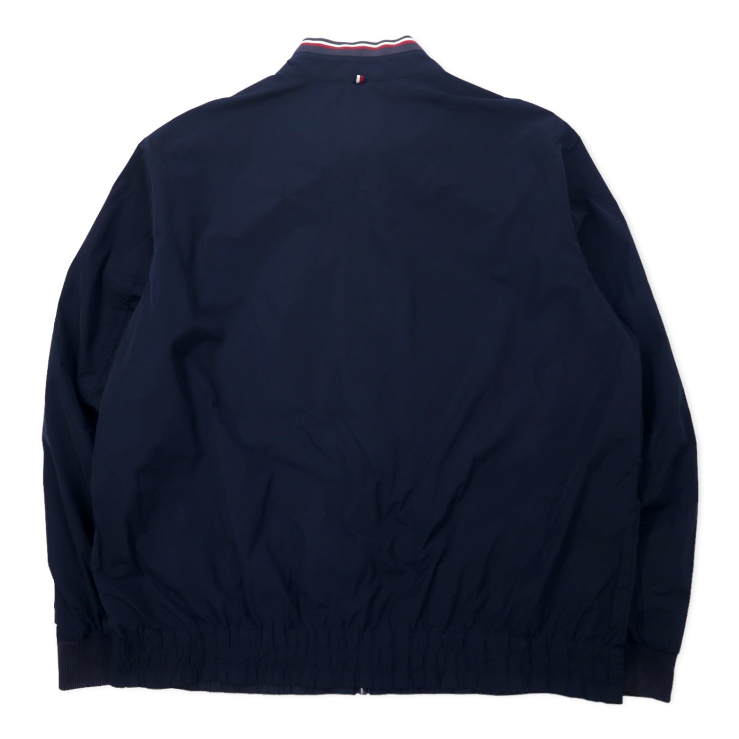 TOMMY HILFIGER Giacca chiodo monopetto 2XLT blu navy poliestere taglia grande