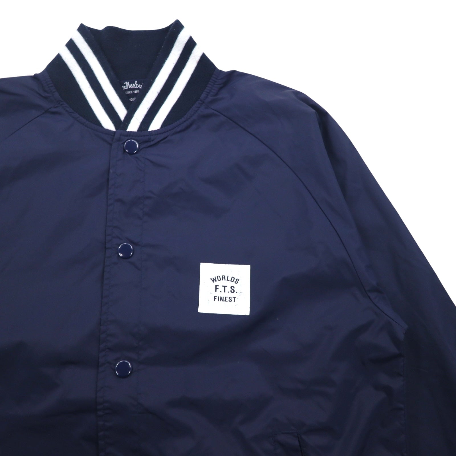 Flip The Script Libra Line giubbotto da baseball M navy nylon stampa logo sul retro